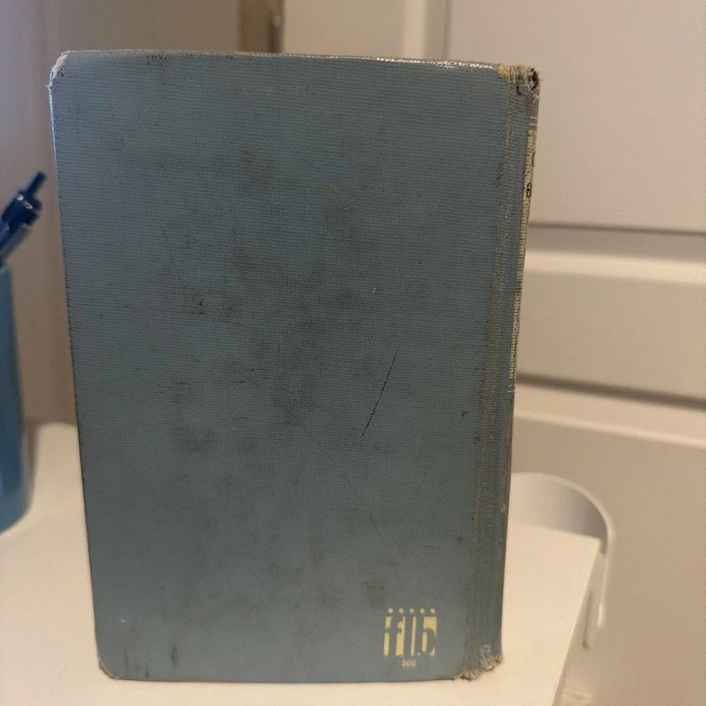 On The Banks Of Plum Creek By Laura Ingalls Wilder RARE Blue‎ Hardcover 1953